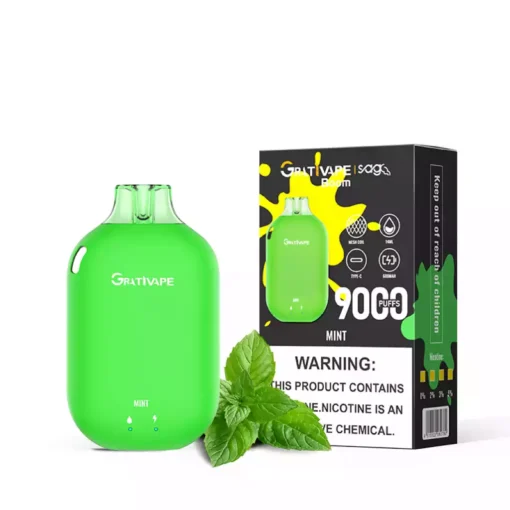 Grativape Boom 9000 Puffs Original Factory Wholesale Disposable Vape Pen Support OEM ODM 10 Flavors 12