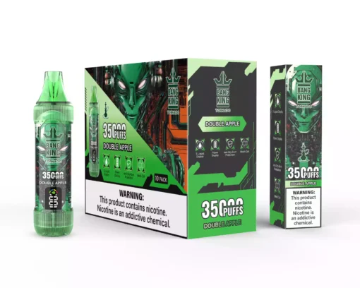 High-Quality BANG KING 35000 Puffs Disposable Vape with Type C Charging and 23ml E-liquid