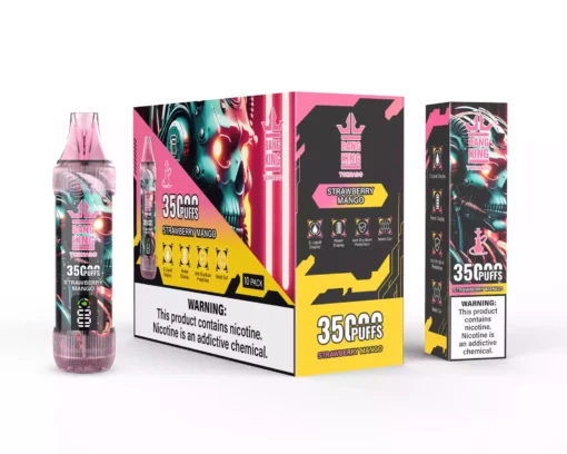 High-Quality BANG KING 35000 Puffs Disposable Vape with Type C Charging and 23ml E-liquid