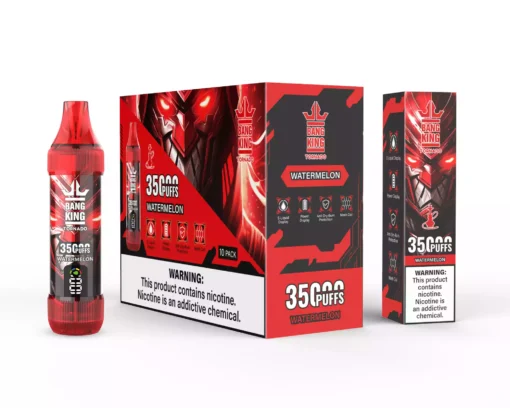 High-Quality BANG KING 35000 Puffs Disposable Vape with Type C Charging and 23ml E-liquid