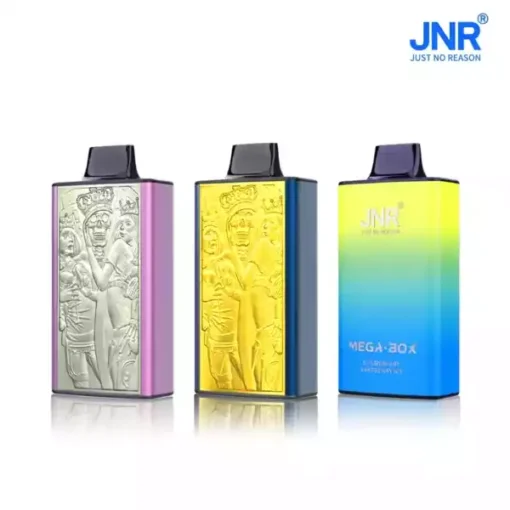 High Quality JNR Vape Mega Box 25000 Puffs Rechargeable Vape with Dual Mesh Coil for Wholesale Bulk Orders
